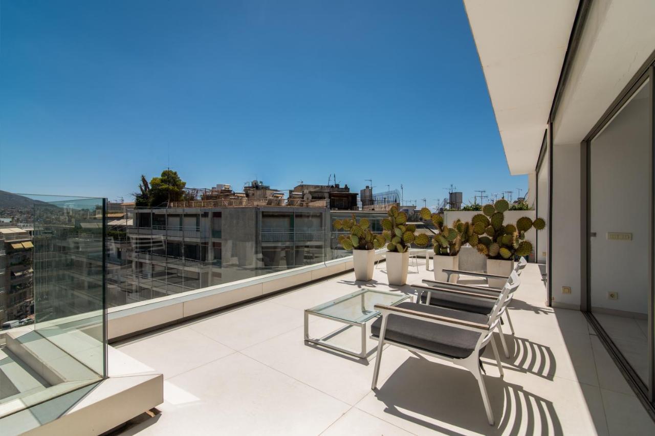 Kolonaki Square Panorama Penthouse Apartment Athena Bagian luar foto