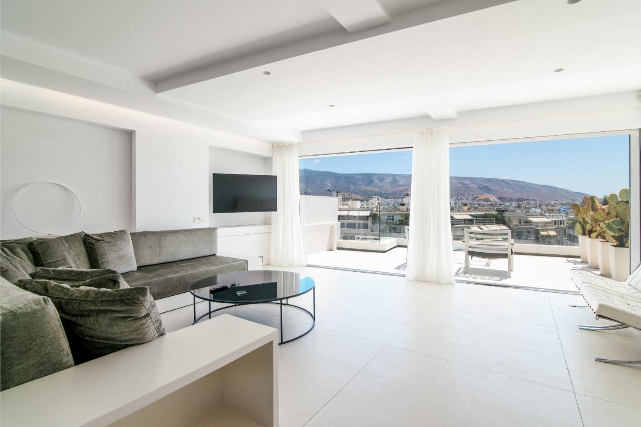 Kolonaki Square Panorama Penthouse Apartment Athena Bagian luar foto