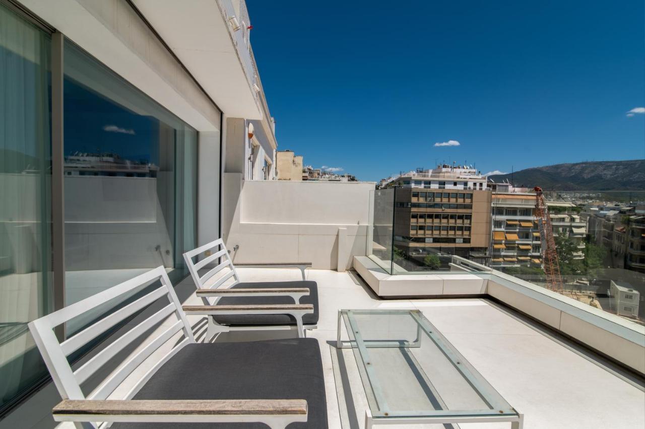 Kolonaki Square Panorama Penthouse Apartment Athena Bagian luar foto