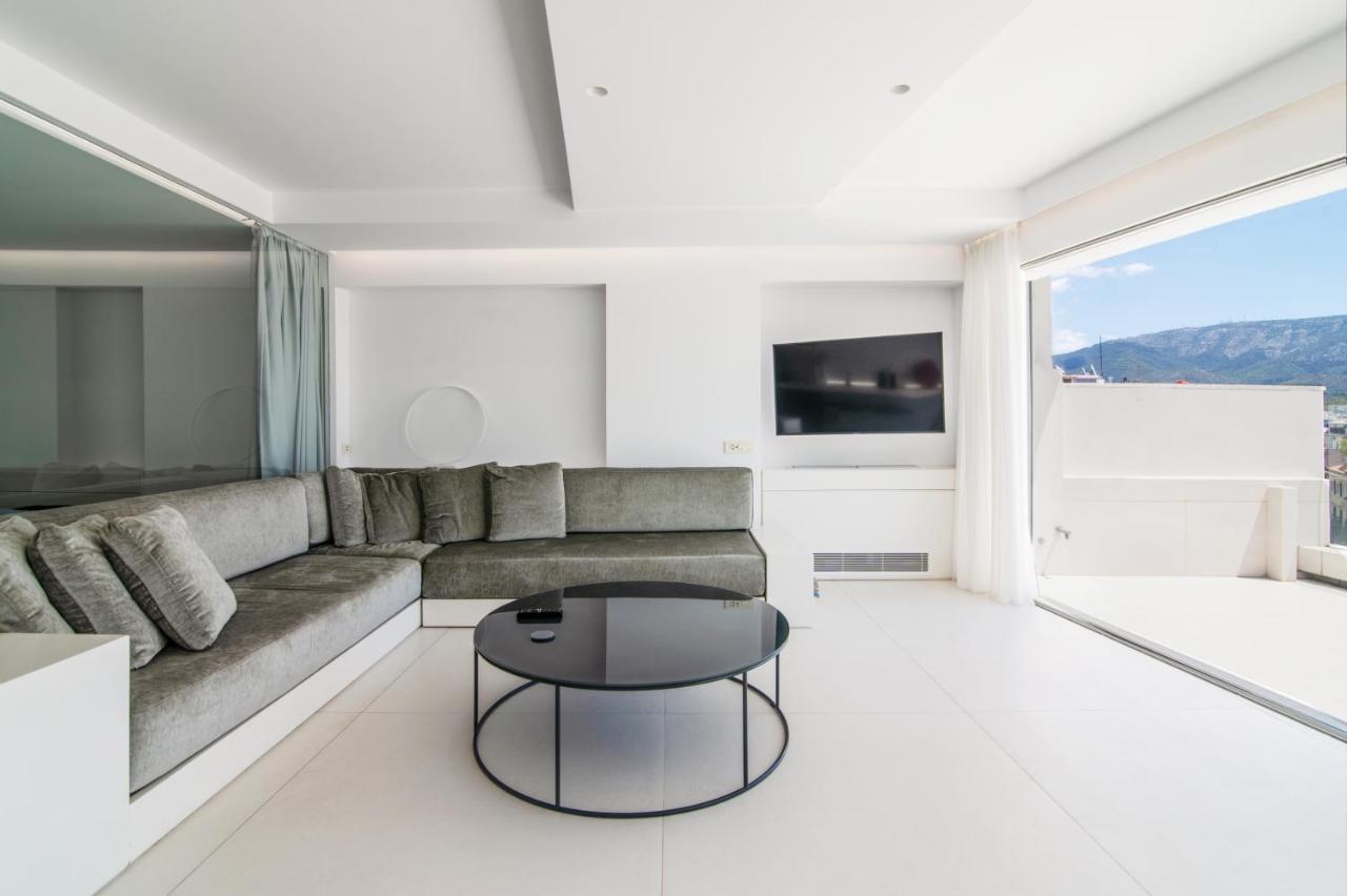 Kolonaki Square Panorama Penthouse Apartment Athena Bagian luar foto