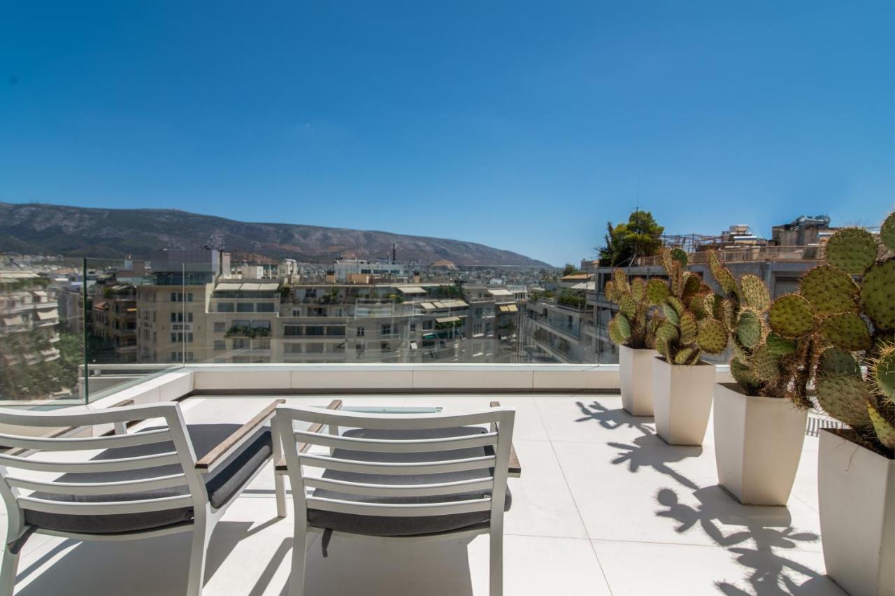 Kolonaki Square Panorama Penthouse Apartment Athena Bagian luar foto